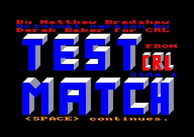 Test Match 